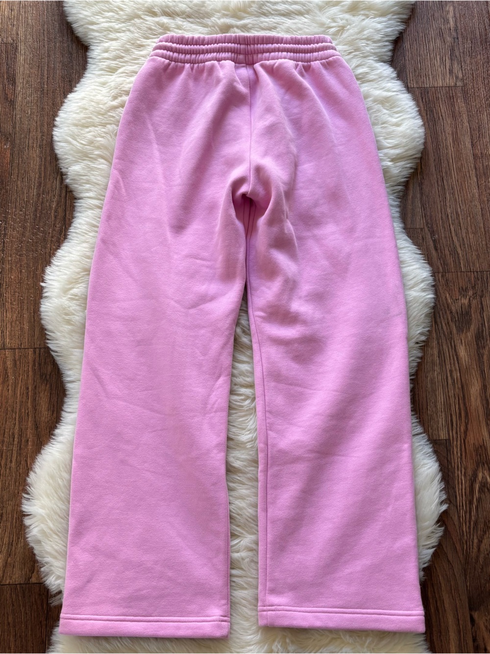 Aritzia Cozy Sweatfleece Boyfriend Set Sweatshirt Sweatpants Pink XS - Picture 6 of 16